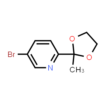 214701-33-4 | 5-bromo-2-(2-methyl-1,3-dioxolan-2-yl)pyridine