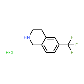 215798-14-4 | 6-(trifluoromethyl)-1,2,3,4-tetrahydroisoquinoline hydrochloride (1:1)