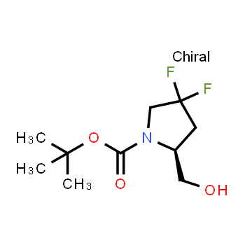 215918-21-1 | tert-butyl (2S)-4,4-difluoro-2-(hydroxymethyl)pyrrolidine-1-carboxylate