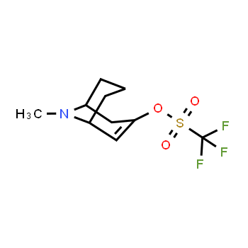 216579-52-1 | methanesulfonic acid, 1,1,1-trifluoro-, 9-methyl-9-azabicyclo[3.3.1]non-2-en-3-yl ester