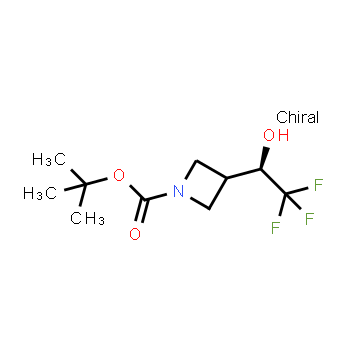 2166273-43-2 | tert-butyl 3-[(1R)-2,2,2-trifluoro-1-hydroxyethyl]azetidine-1-carboxylate