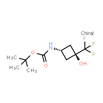 2167623-57-4 | tert-butyl N-[trans-3-hydroxy-3-(trifluoromethyl)cyclobutyl]carbamate