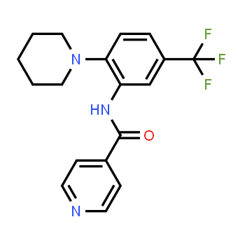 218156-96-8 | N-(2-(piperidin-1-yl)-5-(trifluoromethyl)phenyl)isonicotinamide