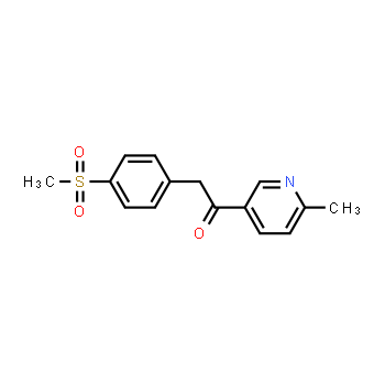 221615-75-4 | 2-(4-MESYLPHENYL)-1-(6-METHYLPYRIDIN-3-YL)-ETHAN-1-ONE