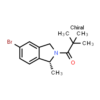 223595-15-1 | (R)-1-(5-bromo-1-methylisoindolin-2-yl)-2,2-dimethylpropan-1-one