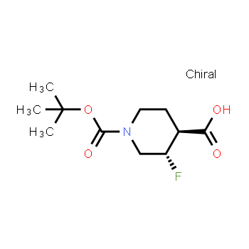 2306253-46-1 | (3S,4S)-1-tert-butoxycarbonyl-3-fluoro-piperidine-4-carboxylic acid