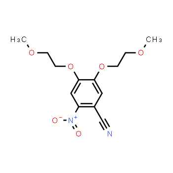 236750-65-5 | 4,5-bis(2-methoxyethoxy)-2-nitrobenzonitrile