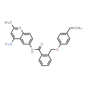 244218-51-7 | N-(4-amino-2-methylquinolin-6-yl)-2-((4-ethylphenoxy)methyl)benzamide