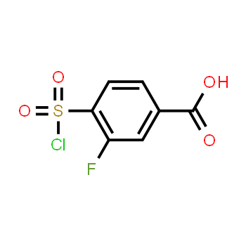 244606-33-5 | 4-(chlorosulfonyl)-3-fluorobenzoic acid