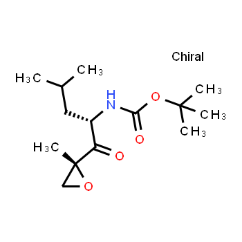 247068-82-2 | [(1S)-3-Methyl-1-[[(2R)-2-methyloxiranyl]carbonyl]butyl]carbamic acid 1,1-dimethylethyl ester