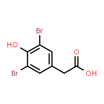 24744-58-9 | 3,5-Dibromo-4-hydroxyphenylacetic acid