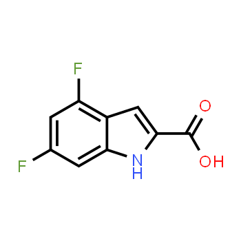 247564-66-5 | 4,6-Difluoroindole-2-carboxylic acid