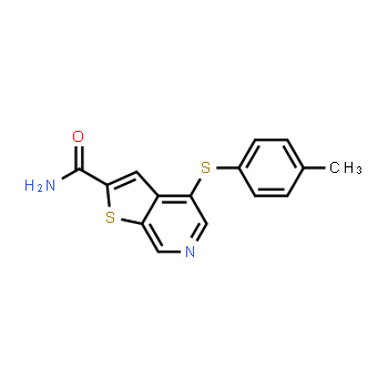 251992-66-2 | 4-(p-tolylthio)thieno[2,3-c]pyridine-2-carboxamide