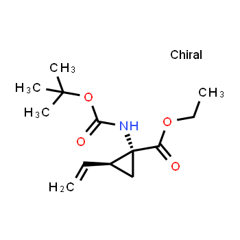 259217-95-3 | (1R,2S)-ethyl 1-(tert-butoxycarbonylamino)-2-vinylcyclopropanecarboxylate