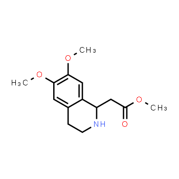 263570-28-1 | methyl 2-(6,7-dimethoxy-1,2,3,4-tetrahydroisoquinolin-1-yl)acetate