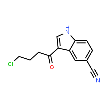 276863-95-7 | 3-(4-chlorobutanoyl)-1H-indole-5-carbonitrile