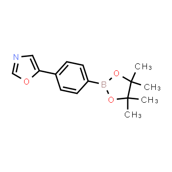 282117-22-0 | 5-(4-(4,4,5,5-tetramethyl-1,3,2-dioxaborolan-2-yl)phenyl)oxazole