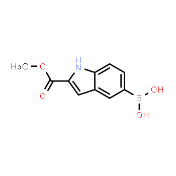 284660-86-2 | 2-Methoxycarbonylindole-5-boronicacid