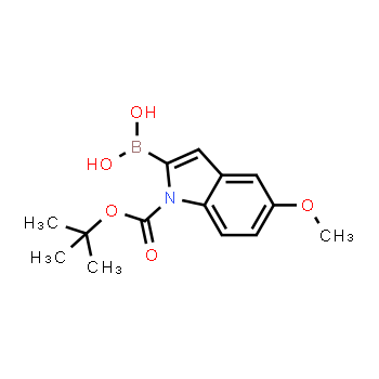 290331-71-4 | 1-(tert-butoxycarbonyl)-5-methoxy-1H-indol-2-ylboronic acid