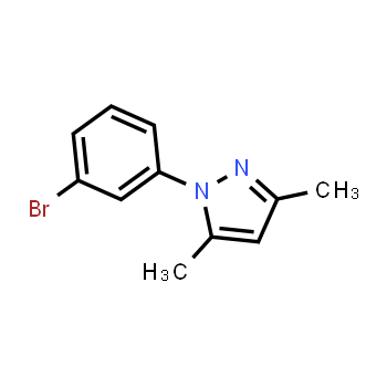 294877-29-5 | 1-(3-bromophenyl)-3,5-dimethyl-1H-pyrazole