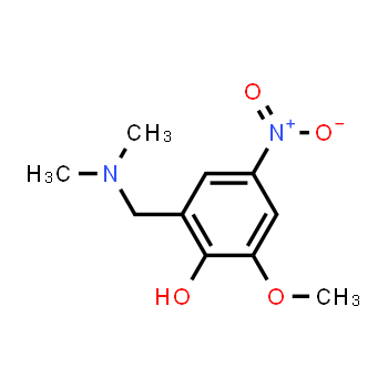 2977-69-7 | N,N-Dimethyl-2-hydroxy-3-methoxy-5-nitrobenzyl amine