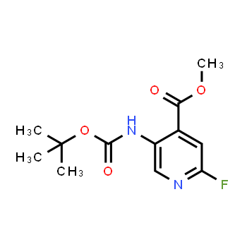 305371-15-7 | methyl 5-{[(tert-butoxy)carbonyl]amino}-2-fluoropyridine-4-carboxylate