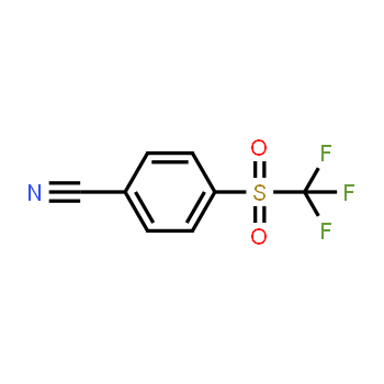 312-21-0 | 4-(Trifluoromethanesulfonyl)benzonitrile