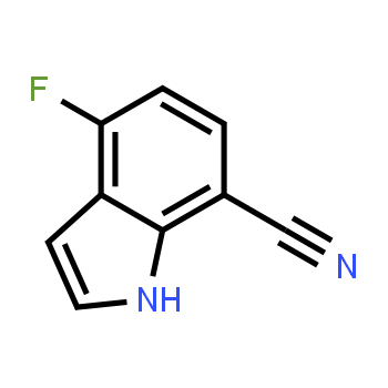 313337-33-6 | 4-fluoro-1H-indole-7-carbonitrile