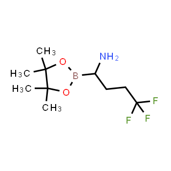 319009-82-0 | 4,4,4-trifluoro-1-(4,4,5,5-tetramethyl-1,3,2-dioxaborolan-2-yl)butan-1-amine