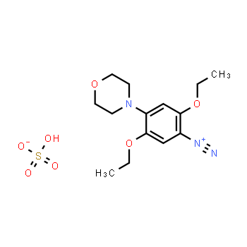 32178-39-5 | 2,5-Diethoxy-4-(4-Morpholinyl)Benzenediazonium Sulfate(1:1)