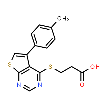 329907-28-0 | 3-((5-(p-tolyl)thieno[2,3-d]pyrimidin-4-yl)thio)propanoic acid