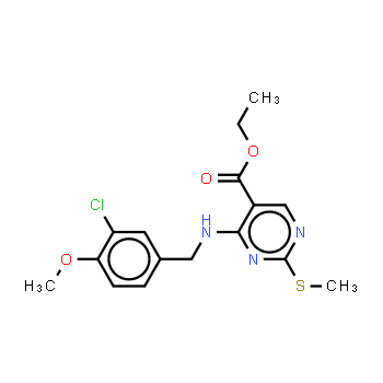 330785-81-4 | 5-Pyrimidinecarboxylicacid, 4-[[(3-chloro-4-methoxyphenyl)methyl]amino]-2-(methylthio)-, ethyl ester