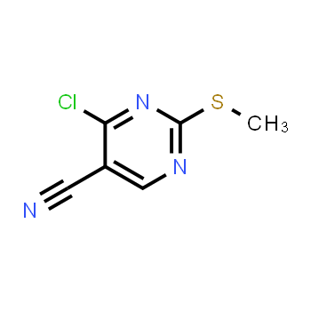 33089-15-5 | 4-Chloro-2-(methylthio)pyrimidine-5-carbonitrile