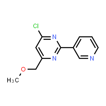 339279-00-4 | 4-CHLORO-6-(METHOXYMETHYL)-2-(3-PYRIDYL)PYRIMIDINE