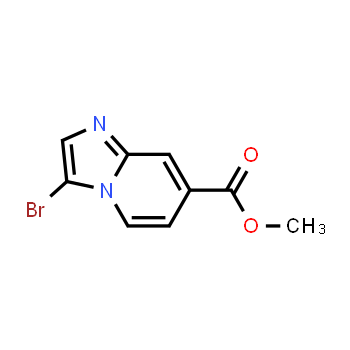 342613-63-2 | methyl 3-bromoimidazo[1,2-a]pyridine-7-carboxylate