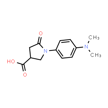 346644-26-6 | 1-(4-(dimethylamino)phenyl)-5-oxopyrrolidine-3-carboxylic acid