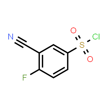 351003-23-1 | 3-Cyano-4-fluorobenzenesulfonyl chloride