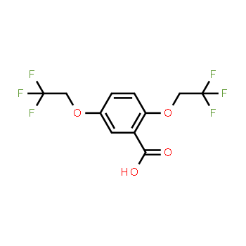 35480-52-5 | 2,5-Bis(trifluoroethoxy)benzoic acid