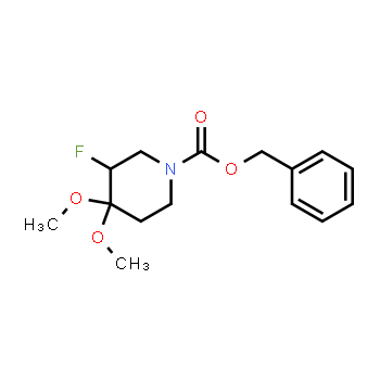 355006-62-1 | benzyl 3-fluoro-4,4-dimethoxypiperidine-1-carboxylate