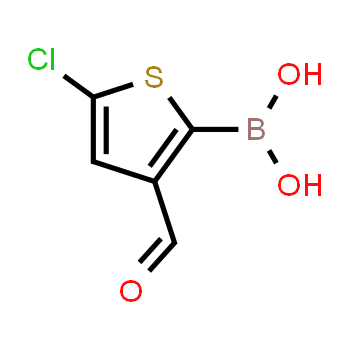 36155-87-0 | 5-chloro-3-formylthiophen-2-ylboronic acid