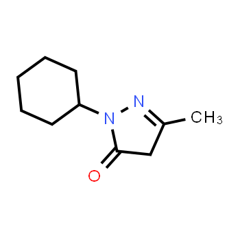 36210-76-1 | 1-cyclohexyl-3-methyl-1H-pyrazol-5(4H)-one