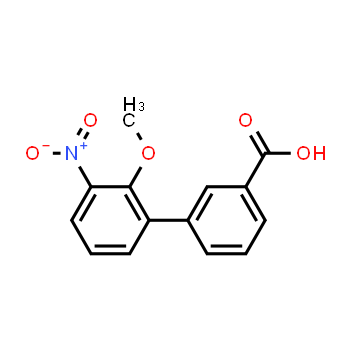 376591-94-5 | 2'-Methoxy-3'-nitro-biphenyl-3-carboxylic acid