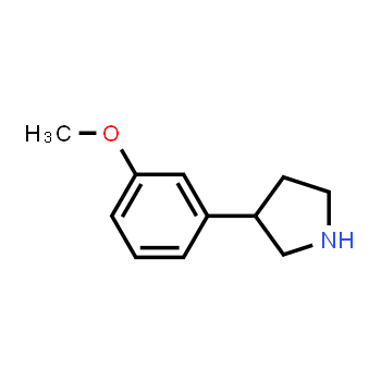 38175-35-8 | 3-(3-Methoxyphenyl)pyrrolidine