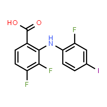 391211-97-5 | 3,4-difluoro-2-[(2-fluoro-4-iodophenyl)amino]benzoic acid