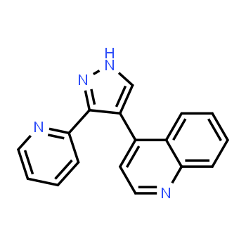 396129-53-6 | 4-(3-(pyridin-2-yl)-1H-pyrazol-4-yl)quinoline