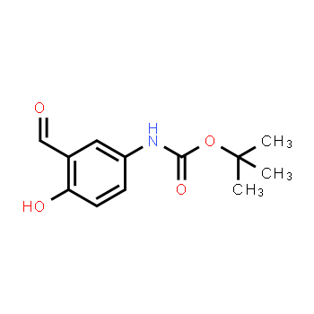 402826-43-1 | tert-butyl 3-formyl-4-hydroxyphenylcarbamate