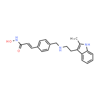 404950-80-7 | (E)-N-hydroxy-3-(4-(((2-(2-methyl-1H-indol-3-yl)ethyl)amino)methyl)phenyl)acrylamide