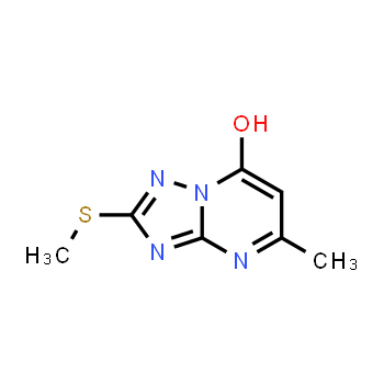 40775-78-8 | 7-Hydroxy-5-methyl-2-(methylthio)[1,2,4]triazolo[1,5-a]pyrimidin