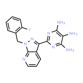 428854-24-4 | 2-{1-[(2-fluorophenyl)methyl]-1h-pyrazolo[3,4-b]pyridin-3-yl}pyrimidine-4,5,6-triamine