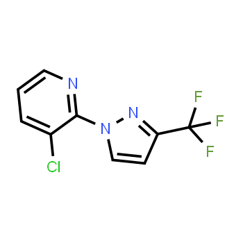 438450-38-5 | 3-Chloro-2-(3-(trifluoromethyl)-1H-pyrazol-1-yl)pyridine